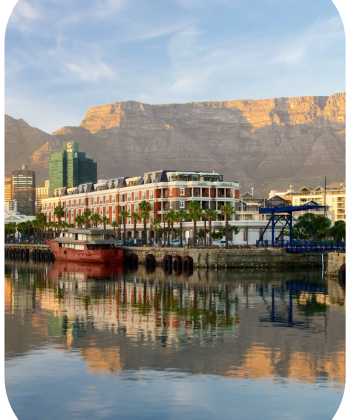 Cape Town Concierge website mock-up Home Page dev01 Attractions - Waterfront